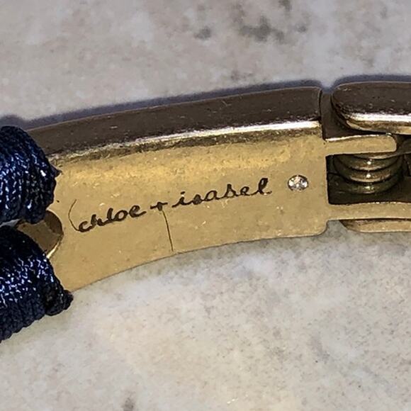 CHLOE & ISABEL AIZOME HINGED CUFF-B099 - Picture 3 of 3